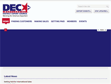 Tablet Screenshot of mddcdec.com